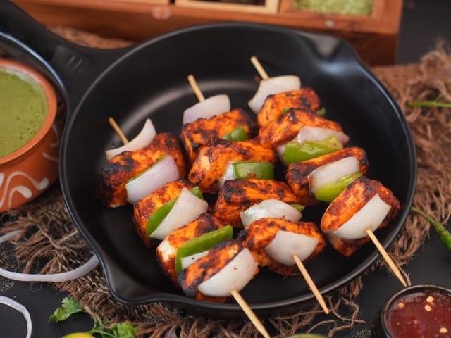 Tandoori Paneer Tikka.
