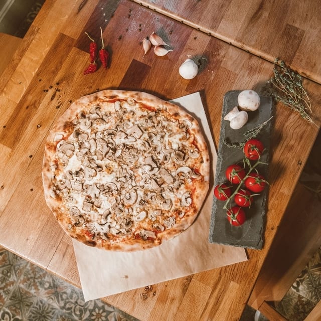 Fungi Pizza.