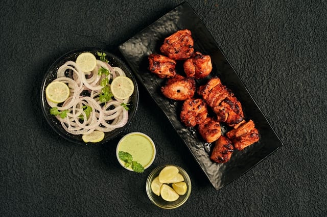 Tandoori Soya Chaap.