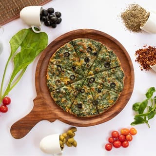Saag Paneer Pizza
