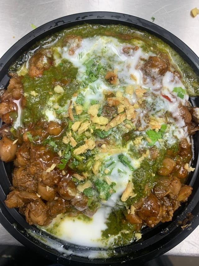 Samosa Chaat.