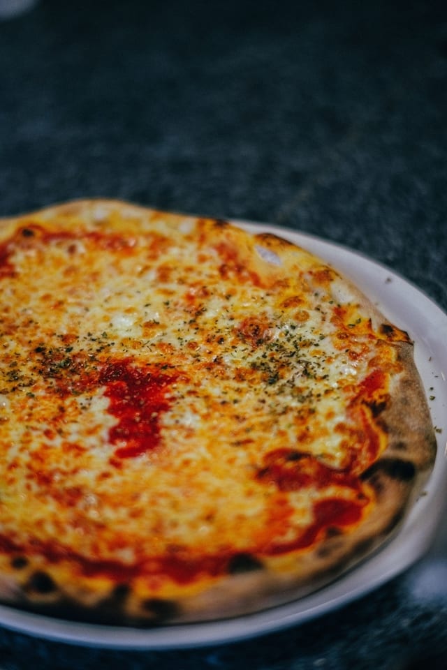 Four Cheese Pizza.