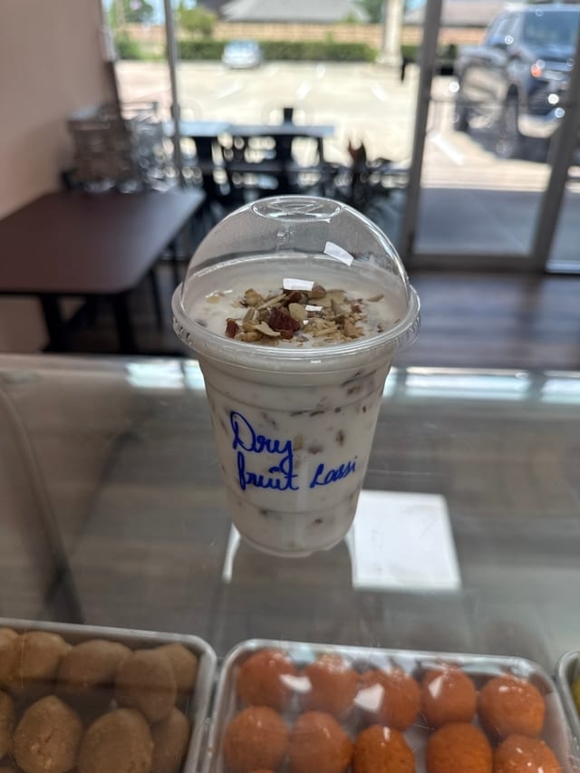 Dry Fruit Lassi.