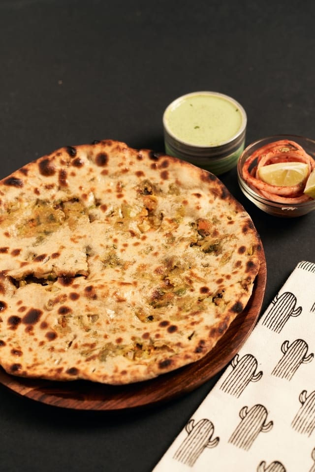Amritsari Aloo Kulcha.