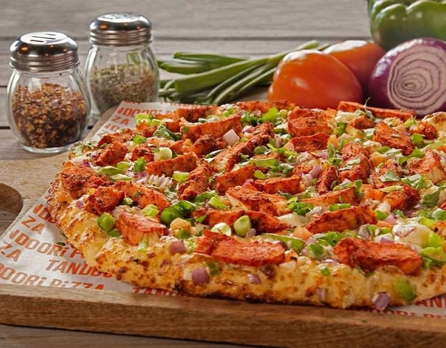 Tandoori Chicken Pizza.