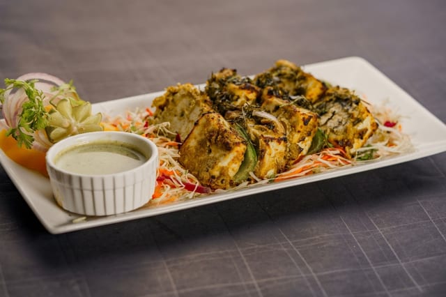 Tandoori Malai Paneer.