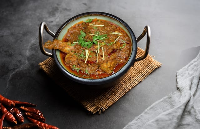 Desi Chicken Curry.