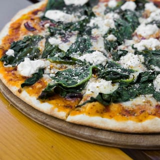 Spinach n Feta Pizza