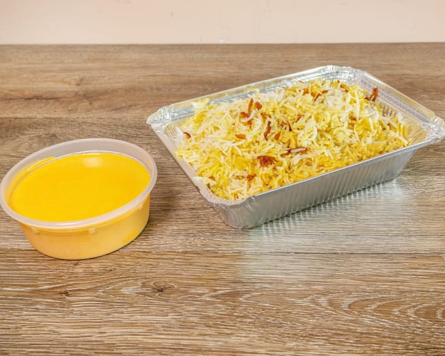 Lucknowi Chicken Dum Biryani.