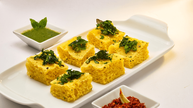 Khaman Dhokla.